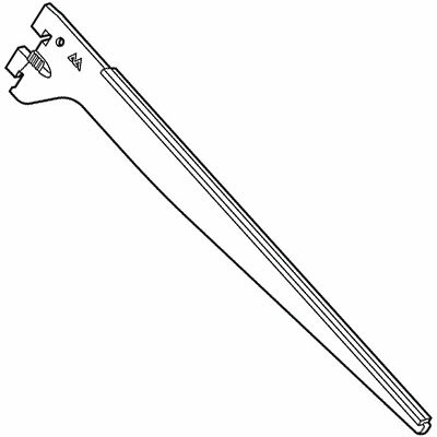 ガラス棚専用水平ブラケット(先端フラットタイプ・外々専用)呼名100 クローム R-200GS ロイヤル R-200GS ガラス棚専用水平ブラケット(先端フラットタイプ・外々専用)呼名100 クローム R-200GS ロイヤル R-200GS