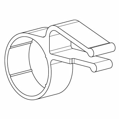 傾斜ブラケット棚 倒れ止め クリア 