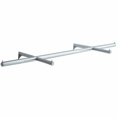 仕様サイズ：1195mmカラー：AニッケルサテンA寸法：300mmB寸法：200mmクロスバー系製品正面側パイプピッチ600mm(但しピッチ別寸、パイプ切断別寸 、先端パーツ変更別注等可能)横掛け側パイプサイズ1195mm(但し別寸指定、3...