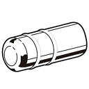 ガラス棚板用Bダボ12 25mm APゴールド 10個価格 BD-12 (受注生産品) ロイヤル BD-12(3)