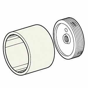 ステンレスパイプソケット 呼名32 ステンレスヘアーライン SUS-PS ロイヤル SUS-PS