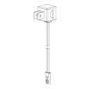 DC24Vラインコンセント用電源コード 300mm ホワイト LU-PWC-24V ロイヤル LU-PWC-24V