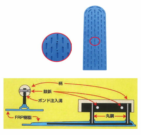 ヌリピタ君 イシイブルー(先丸)270mm 石井超硬 IB-270
