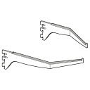 ブレーキングブラケット 左右セット 呼名300 クローム RT-111GSR/L ロイヤル RT-111GSR/L