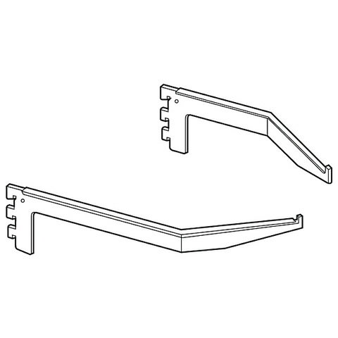 Stainless Steel - ブレーキングブラケット 左右セット 呼名350 Aニッケルサテン 受注生産品 BT-111R/L ロイヤル BT-111R/L