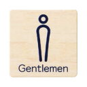 チークサイン Gentlemen 白 1箱10枚価格 ※メーカー取寄品 シロクマ NP-21-1