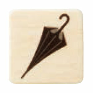 チークサイン No.3 傘マーク 白 1箱10枚価格 ※メーカー取寄品 シロクマ NP-24-3