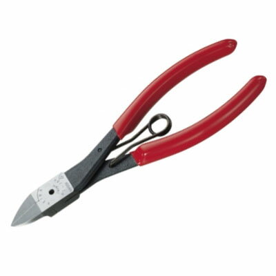 プラスチック用ニッパー 刃部フラット型 160mm マルト長谷川 PL-786