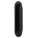 ステン プレーン戸引手 150mm ブラック 1個価格 ※メーカー取寄品 シロクマ ST-18