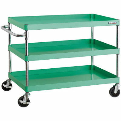 フェニックスワゴン 900×600×H740 3段 ホワイト メーカー直送品 車上渡し 代引不可 トラスコ PEW-793-W(4.0)