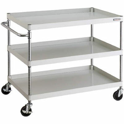 フェニックスワゴン 1000×650×H880 3段 ヤンググリーン メーカー直送品 車上渡し 代引不可 トラスコ PE..