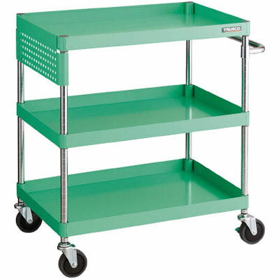 フェニックスワゴン 750×500×H880 パネル付 ヤンググリーン メーカー直送品 車上渡し トラスコ PEW-973..