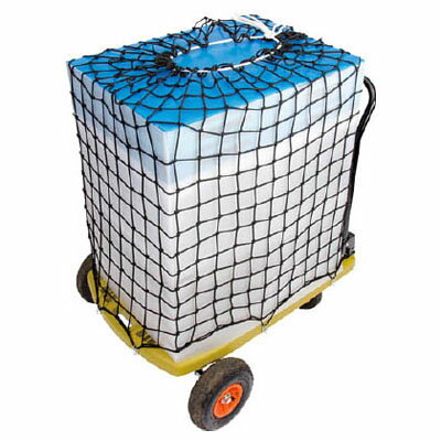 台車用荷崩れ防止ネット ホーミータイ 1200×900 ブラック トラスコ HMT-90