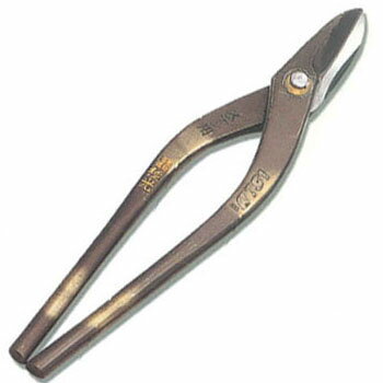 『ステン用SLD』 厚板用柳刃240 (本職用金切鋏) 種光 No.8124