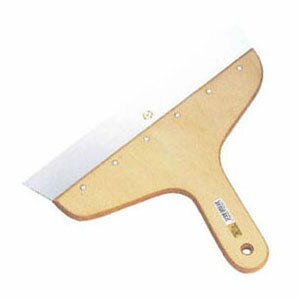 ステンレス製 地ヘラ 6# 320mm 仁作 No.530