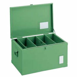 中型車載用ツールボックス(中皿付)1200×420×370mm トラスコ F-12000