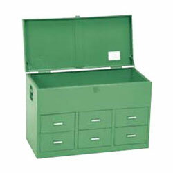 中型車載用ツールボックス(間口900mm)引出し中6個 トラスコ F-9106