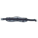 ウエストサポーター ワンタッチバックルベルト付 黒(1個価格) トラスコ TC-73BK