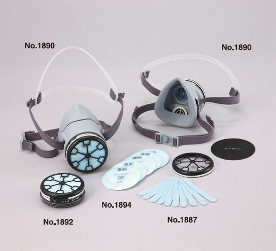 取替え用防じんフィルター 区分S1 5枚入り TOYO トーヨーセフティー 1894