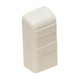 巾木モール付属エンド(左)チョコレート(300個価格) 未来工業(MIRAI) PHMEL-55T