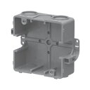 ジョイントアウトレットボックス 中形四角(浅型)ブランクカバー無(1個価格) 未来工業(MIRAI) CDO-4AJBN
