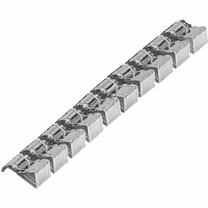 ケーブルクリップ(ステンレス製)カバー付 適合鋼材厚6～12mm(2束価格) 未来工業(MIRAI) KC-SR1LC