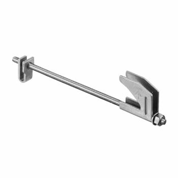 形鋼金具用サポート金具(SGK用)適合鋼材幅75～300mm(10個価格) 未来工業(MIRAI) SGKH-30U