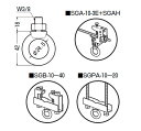 アイボルト 溶融めっき仕様 ボルトサイズW3/8(1個価格) 未来工業(MIRAI) YKB-W3D 2