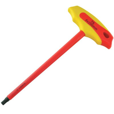 ※数量限定在庫処分品 絶縁T型六角レンチ 6mm×200mm PROSTYLE PZTH-6 outlet
