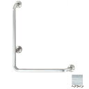 L型握りバー 外径38×1000×1000 ヘアライン Bタイプ 右勝手 ※メーカー直送 受注生産品 神栄ホームクリエイト SK-195S-1000x1000
