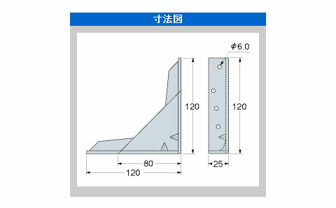 オメガー スリムプレート 床合板仕様(1箱・50個価格) ※取寄品 タナカ AA1531