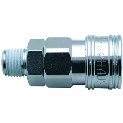 ジェットカプラソケット めねじ管用 ねじ径R1／2 新潟精機 A-17