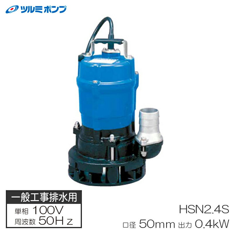 ���̹����ӿ��ѿ���ϥ����ԥ�ݥ�� ����ʪ�б� HSN�� 50Hz ����50mm 0.4KW ñ��100V �᡼����ľ�� �ĥ�ߥݥ�� HSN2.4S-50Hz