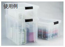 クリアライトボックス 外寸635×440×225mm 透明 トラスコ TCR-03