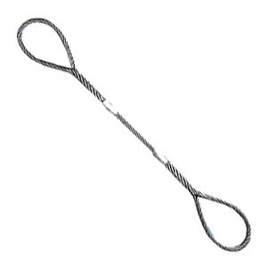 Wスリング Aタイプワイヤーロープ 径9mm×全長5.0m トラスコ GR-9S5