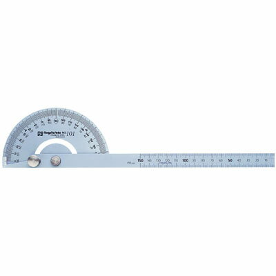 Rakuten - プロトラクタ シルバー仕上 No.101 新潟精機 PRT-101S