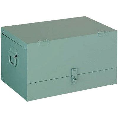 中型車載用前扉付工具箱 中皿なし 500×330×280※取寄せ品 トラスコ F-502
