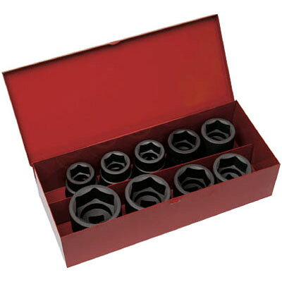 Rakuten - インパクト用ソケット9個組セット 差込角19.0mm※取寄せ品 トラスコ T6-9SET