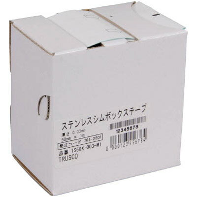 特徴機械同士のすき間を埋めたり、調整用に使用できます。テープ状になっているため、任意の長さにカットできます。用途すき間調整などに。仕様テープ幅：50mm厚み(mm)：0.005長さ(m)：1精度(mm)：±0.001質量(g)：76材質／仕上ステンレス(SUS304)生産国 日本※商品画像はイメージです。※こちらの商品はメーカー取寄せ品になります。納期は3～4日となります。