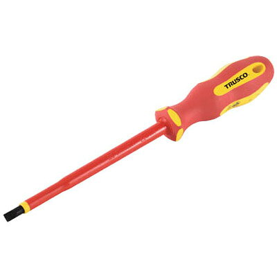 絶縁ドライバー(マグネット入り)(-5.5×125mm) ※取寄せ品 トラスコ TZD-5.5-125