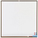 スチール製ホワイトボード 白暗線 ブロンズ 900×900 ※取寄せ品 トラスコ WGH-33SA-BL