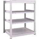 TUG型中量棚300kg 単体型 1855×626×H1200 4段 ※メーカー直送品 車上渡し品 トラスコ TUG30046L4
