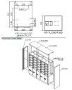 デリバリーボックス(メカ式)宅配F300 扉色白 ※受注生産品※メーカー直送品 ナスタ KS-TLJ360-F300-W