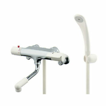 サーモスタットシャワー混合栓 寒 逆止 カクダイ 173-071K