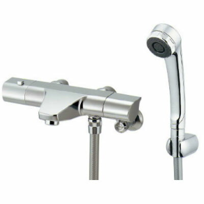 サーモスタットシャワー混合栓 寒 逆止 カクダイ 173-076K