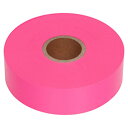 マーキングテープ 30mm×100m 蛍光ピンク ※取寄品 シンワ 73865(4)