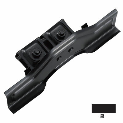 金屬器具 - 角羽根段葺 NK-W 横段ルーフ用 240mm 亜鉛・黒(1箱・30個価格) ※取寄品 白幡 D-3
