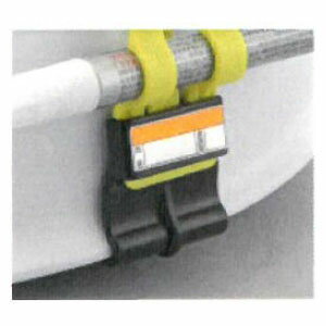 差し込み式マーカーホルダー ミゾ無ヘルメット用 ※取寄品 TOYO トーヨーセフティー 73L-S