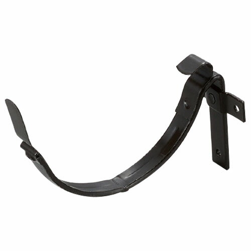 ZAMカラー ACEツメ付正面打(樋105・出なし・4寸・黒) (1箱100個) 受注生産品 白幡 MU-02