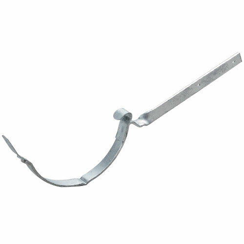 爪付横打(うの首)(樋105・150L・3.5寸・亜鉛メッキ) (1個) 白幡 YU-01